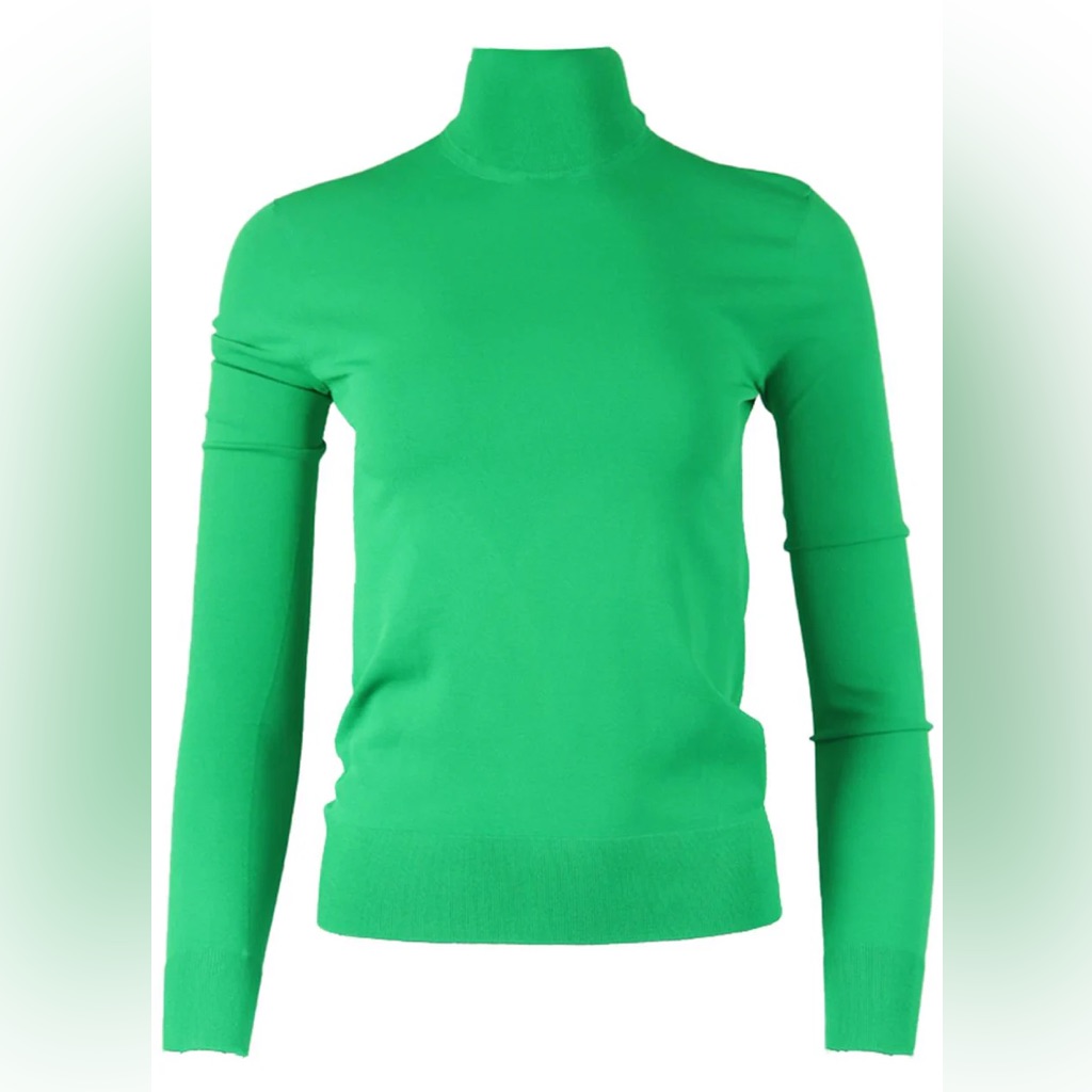 Bottega Veneta Bottega Green Turtleneck Sweater